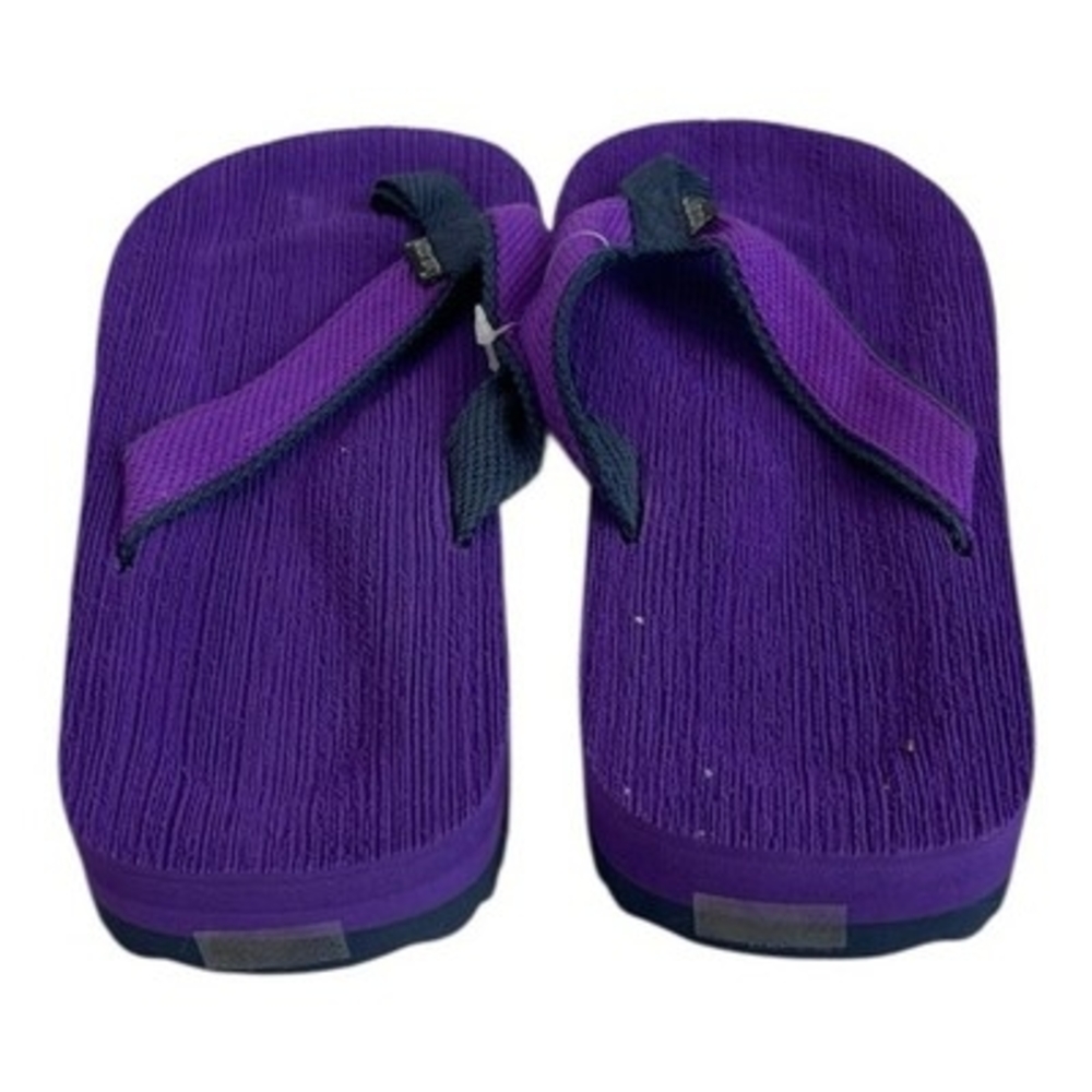 Lands' End Purple Terry Cloth Flip Flop Sandals Women’s Size 9 New - Picture 7 of 7